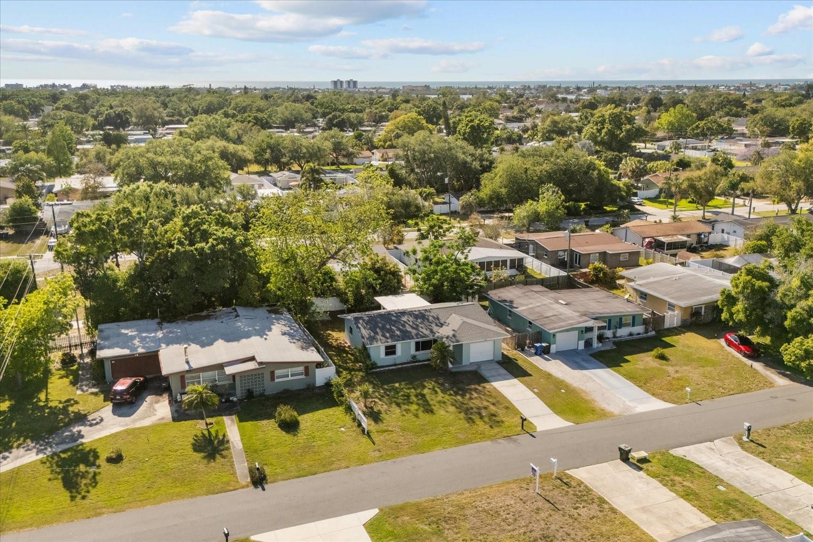 Front Aerial View