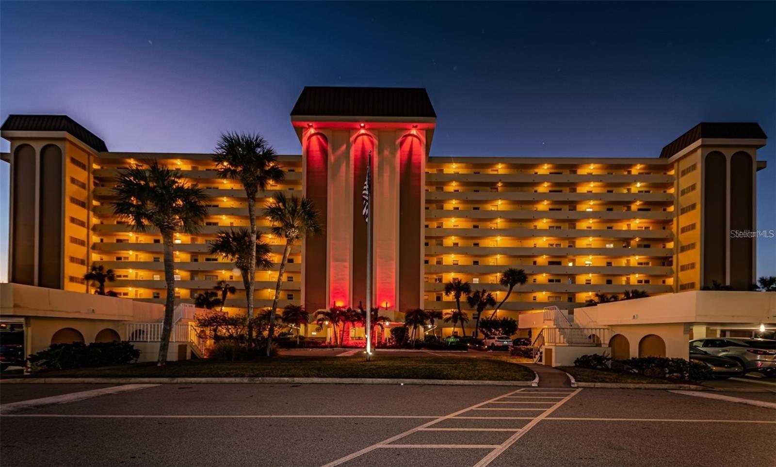 The front of Columbia Building.