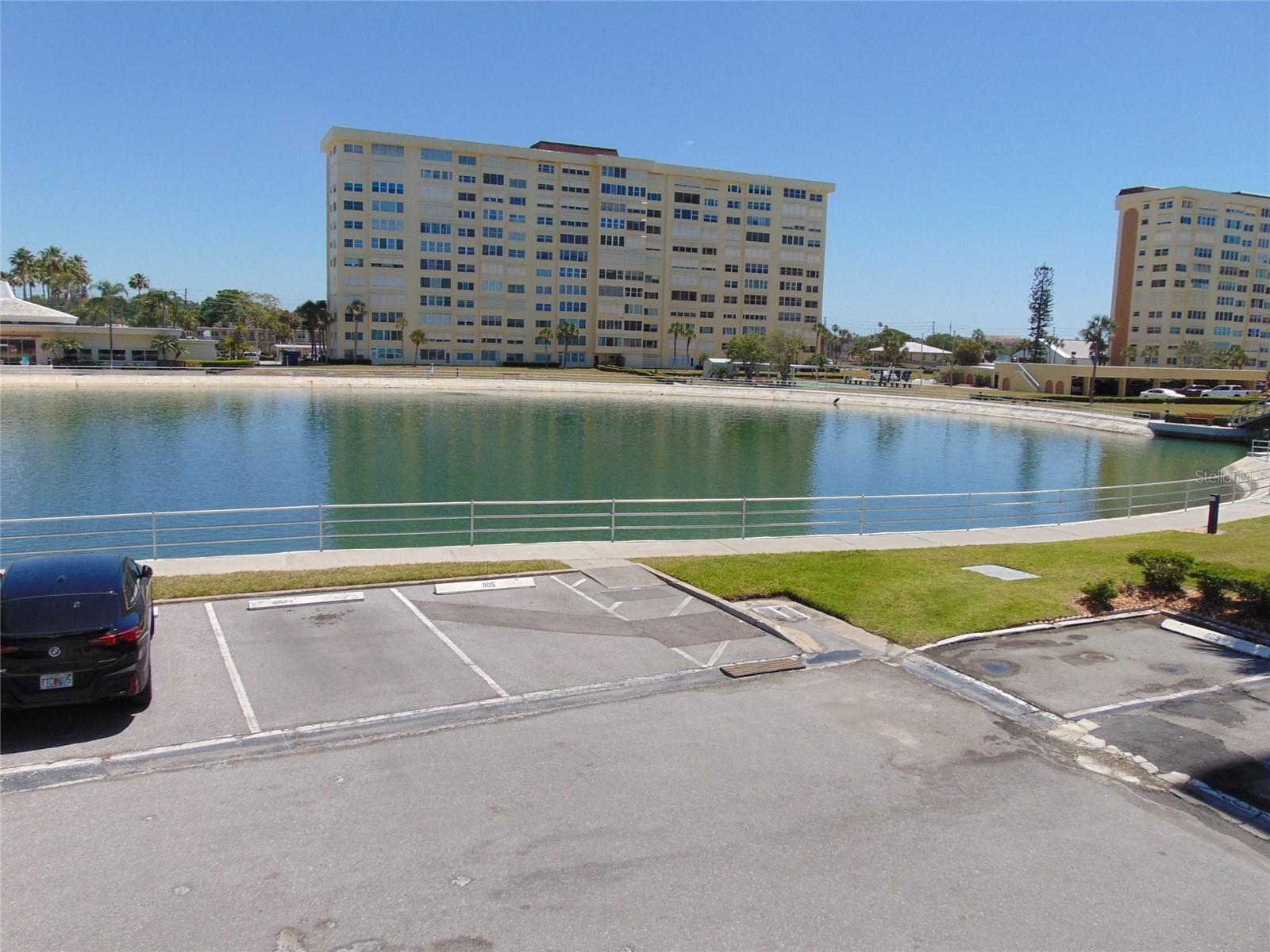Sea Towers' Lagoon in front of your building