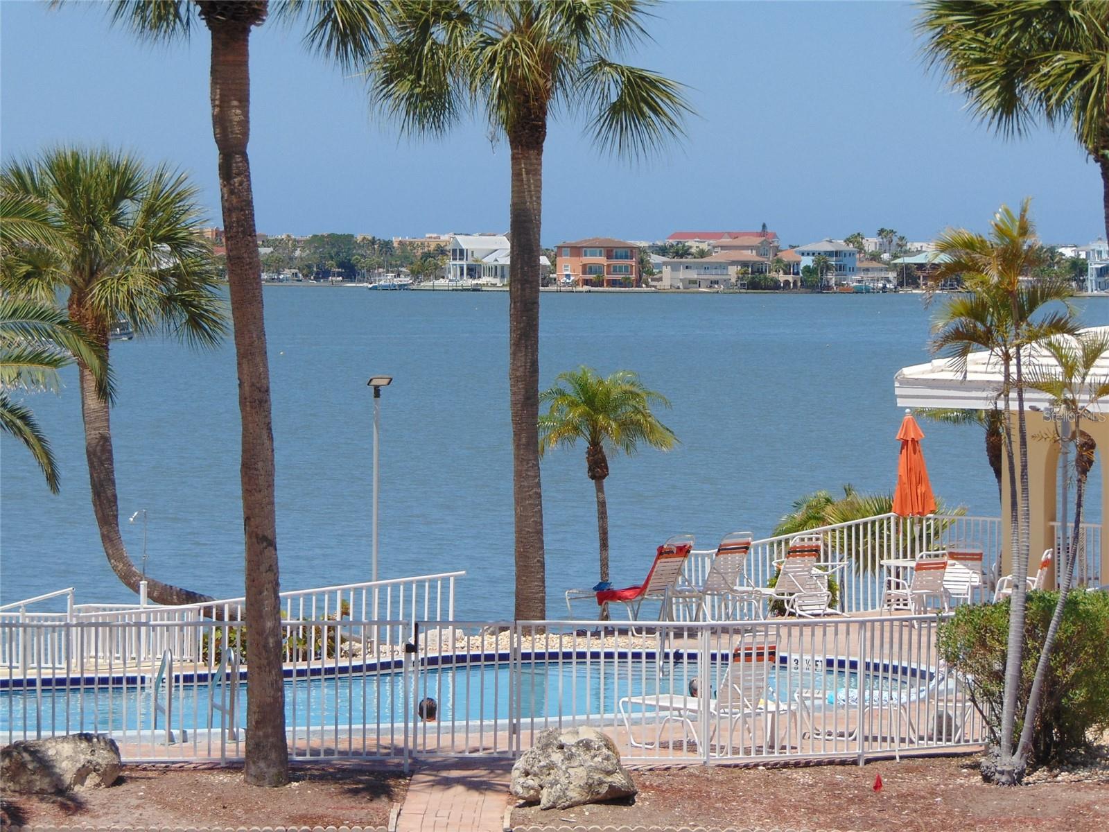 Poolhouse pool right outside your front door!
