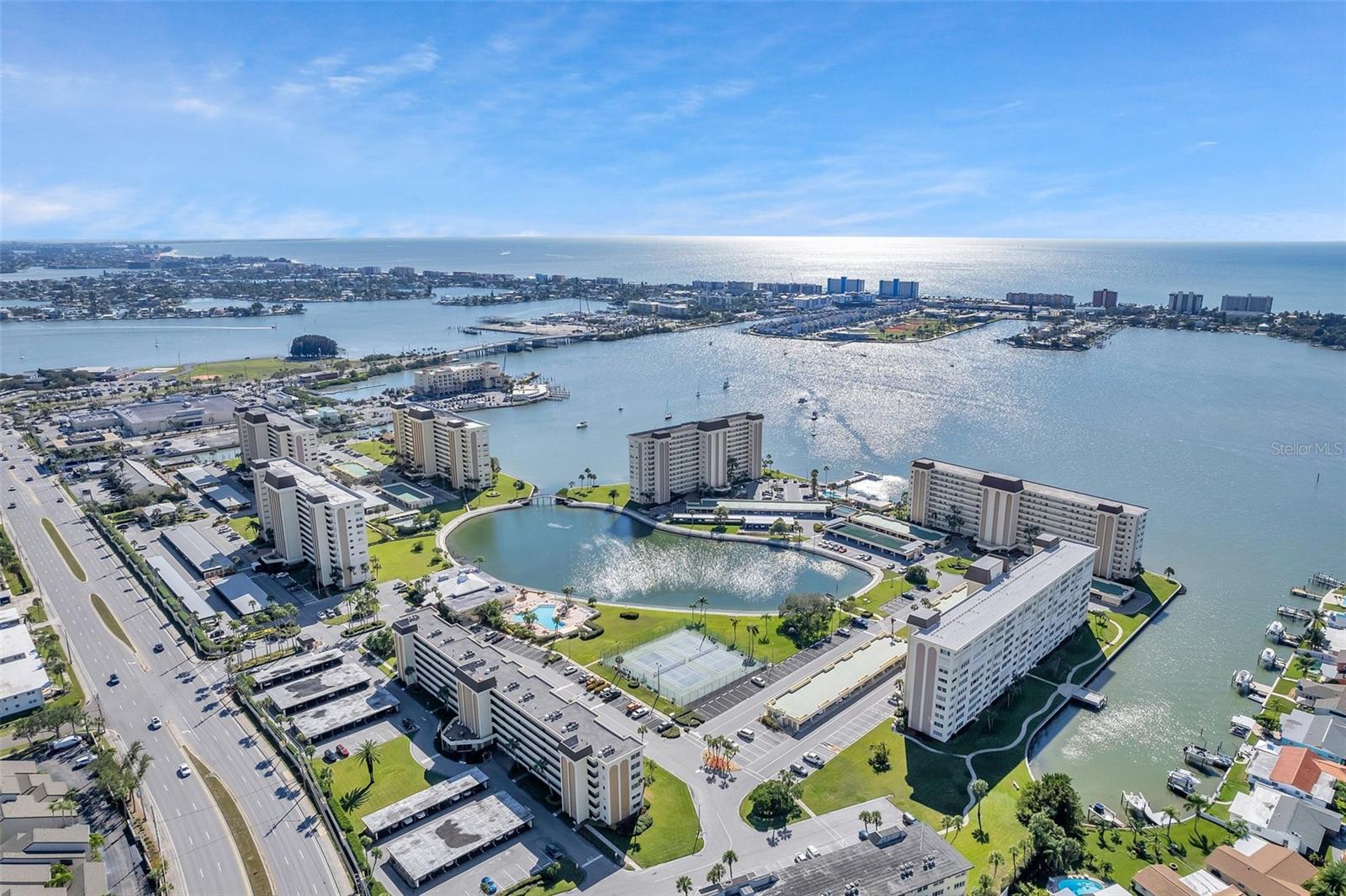 Sea Towers is located on the Intracoastal waterways of Madeira Beach.