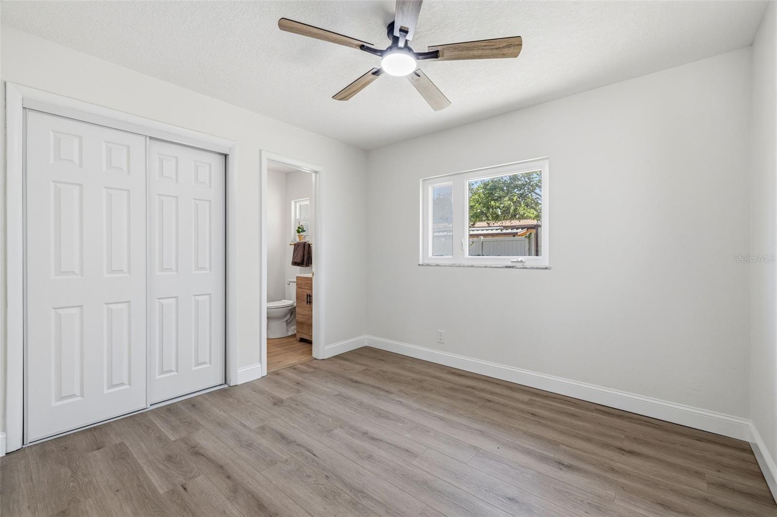 bedroom #2 attached to jack and jill bathroom