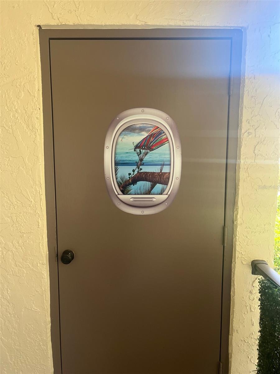 Front Entry Storage Area