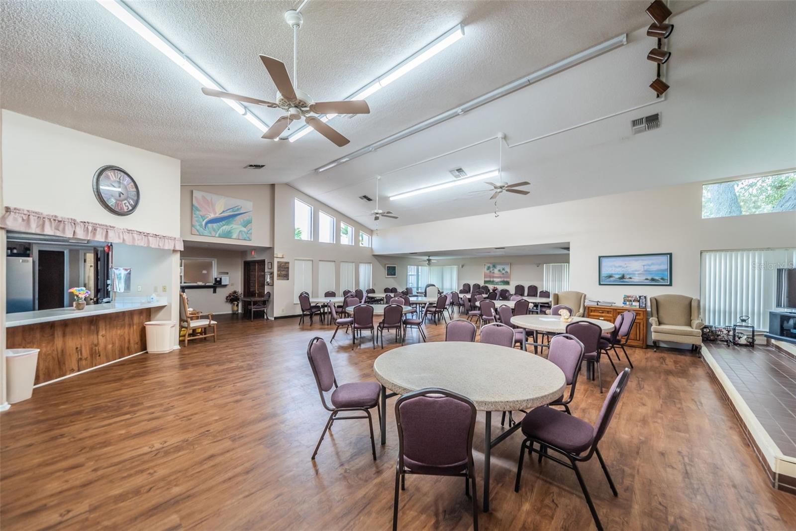 Clubhouse Gathering Room for social events, games and more!