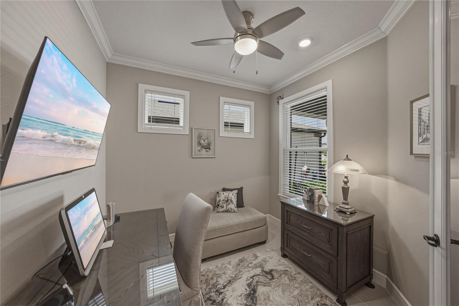 ADDITIONAL 3RD OFFICE SPACE W/FRENCH DOORS