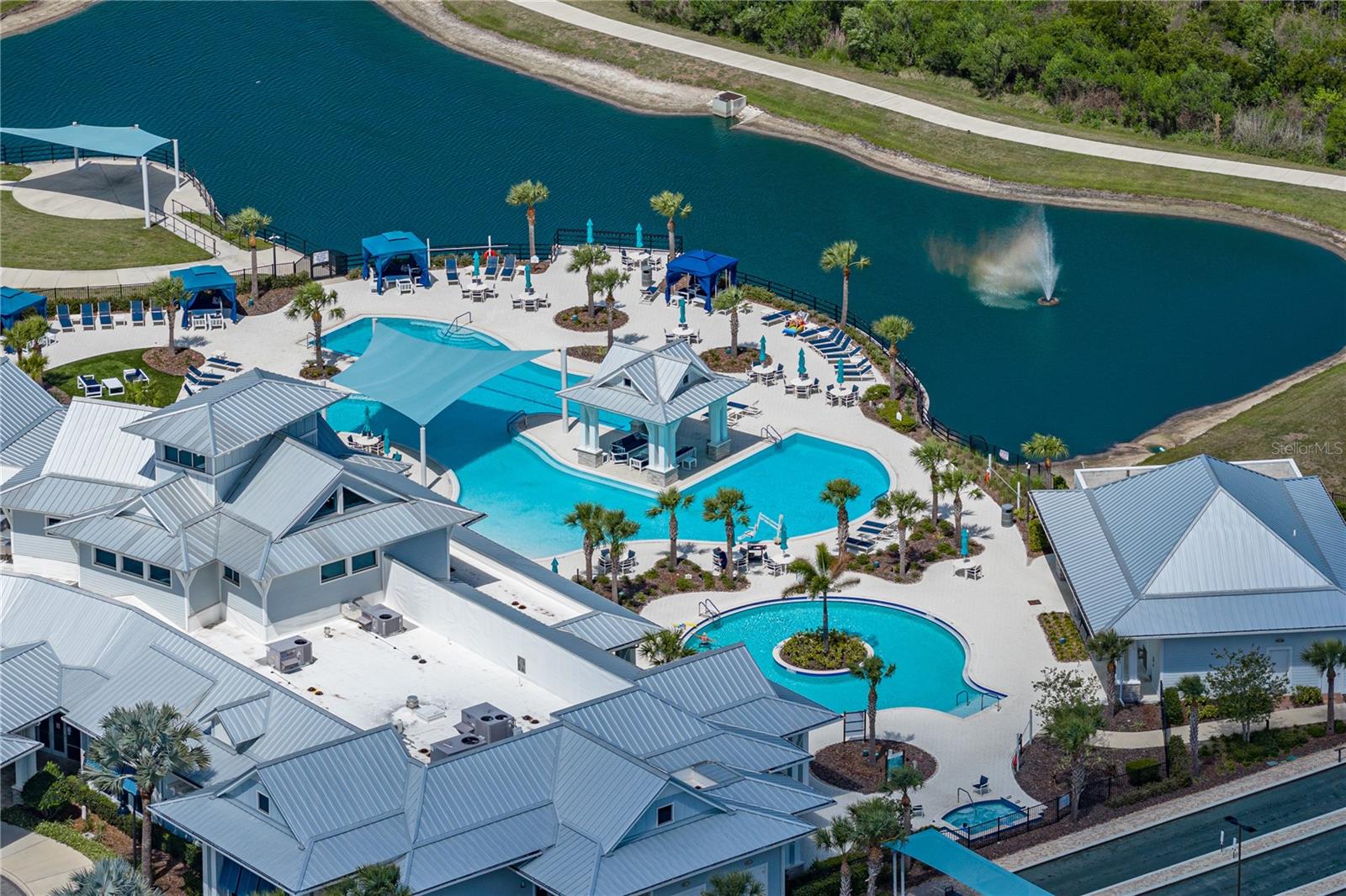 Community Center with Fitness, Clubs, Resort Pool, Lap Pool and Lazy River