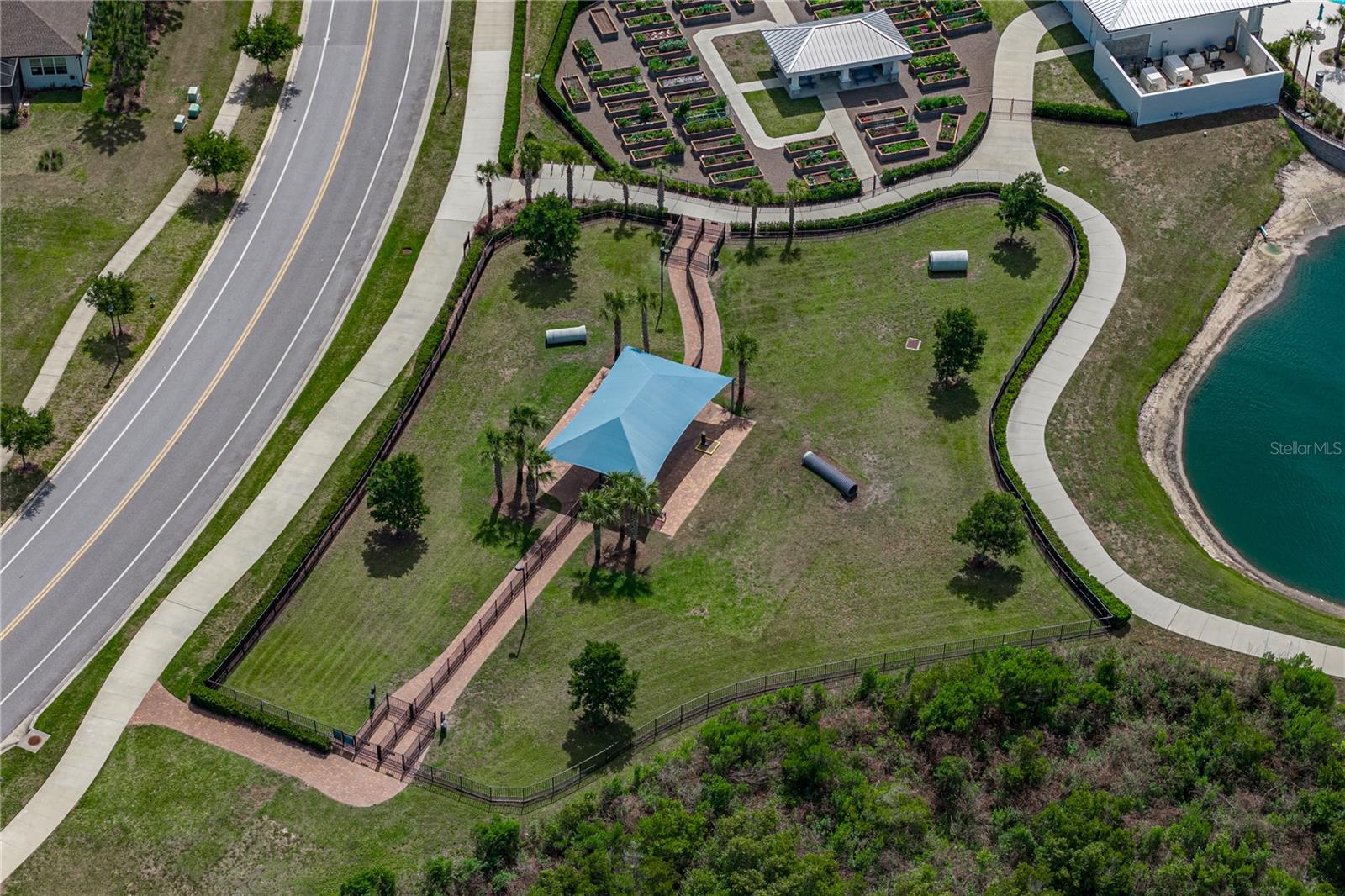 Fenced Small and Large Dog Parks