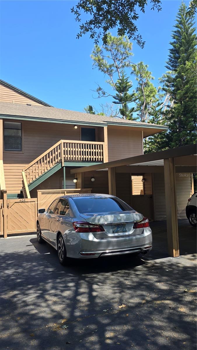 Open air designated parking for your second car.  There is also guest parking offered close by.