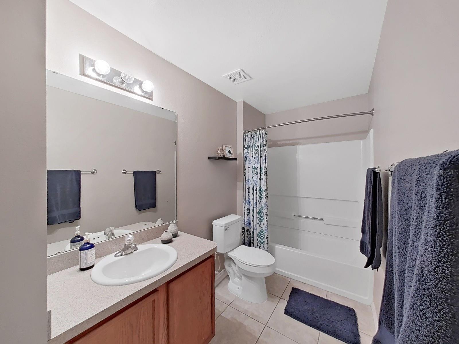 Four FULL Bathrooms in this home.