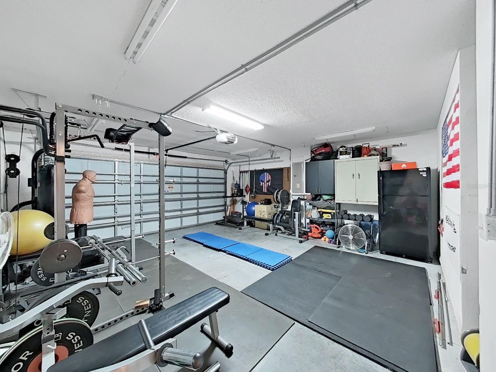 2-Car Garage with opener (equipment not included)