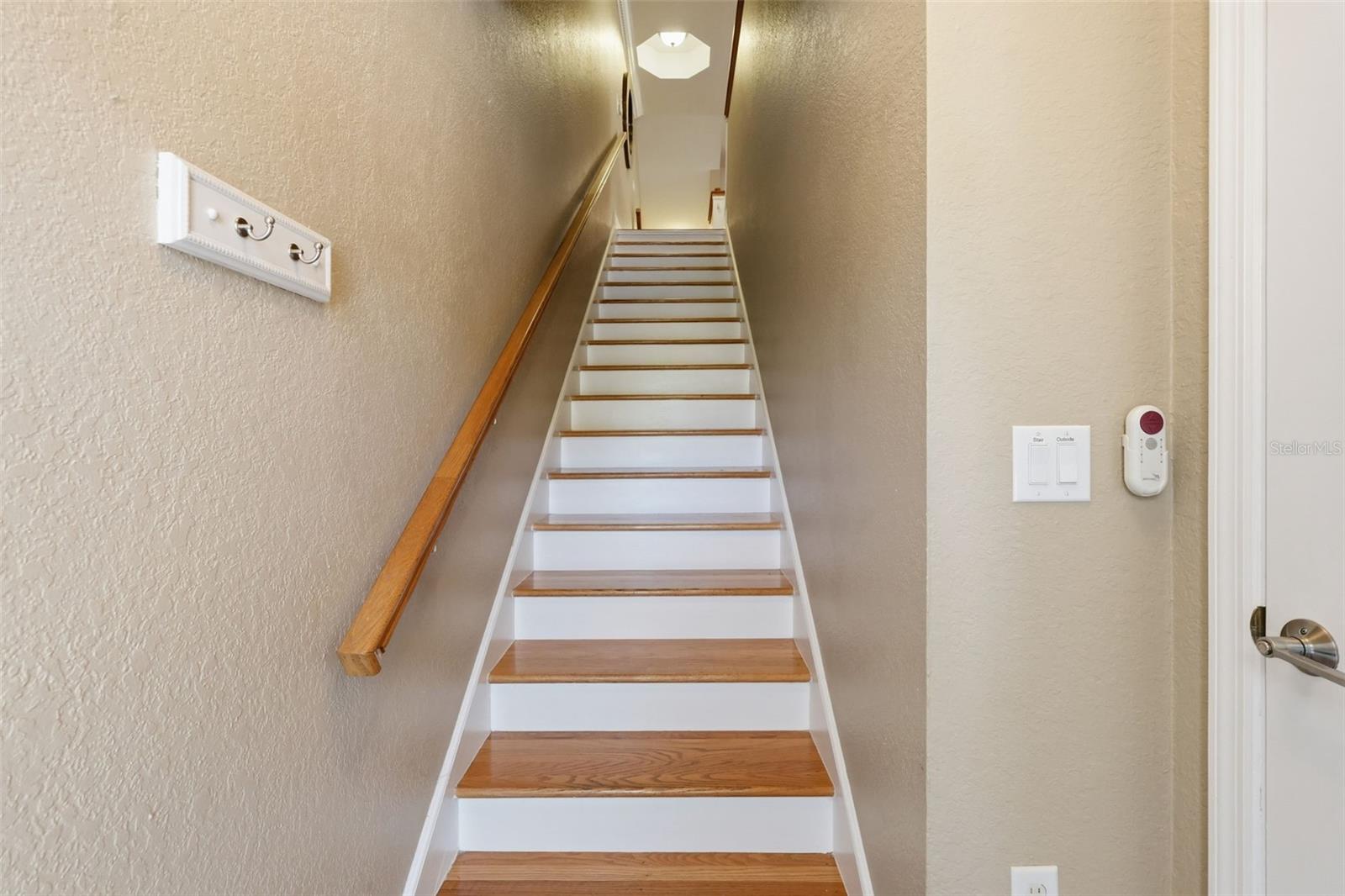 Wood Steps to 1st Floor Landing