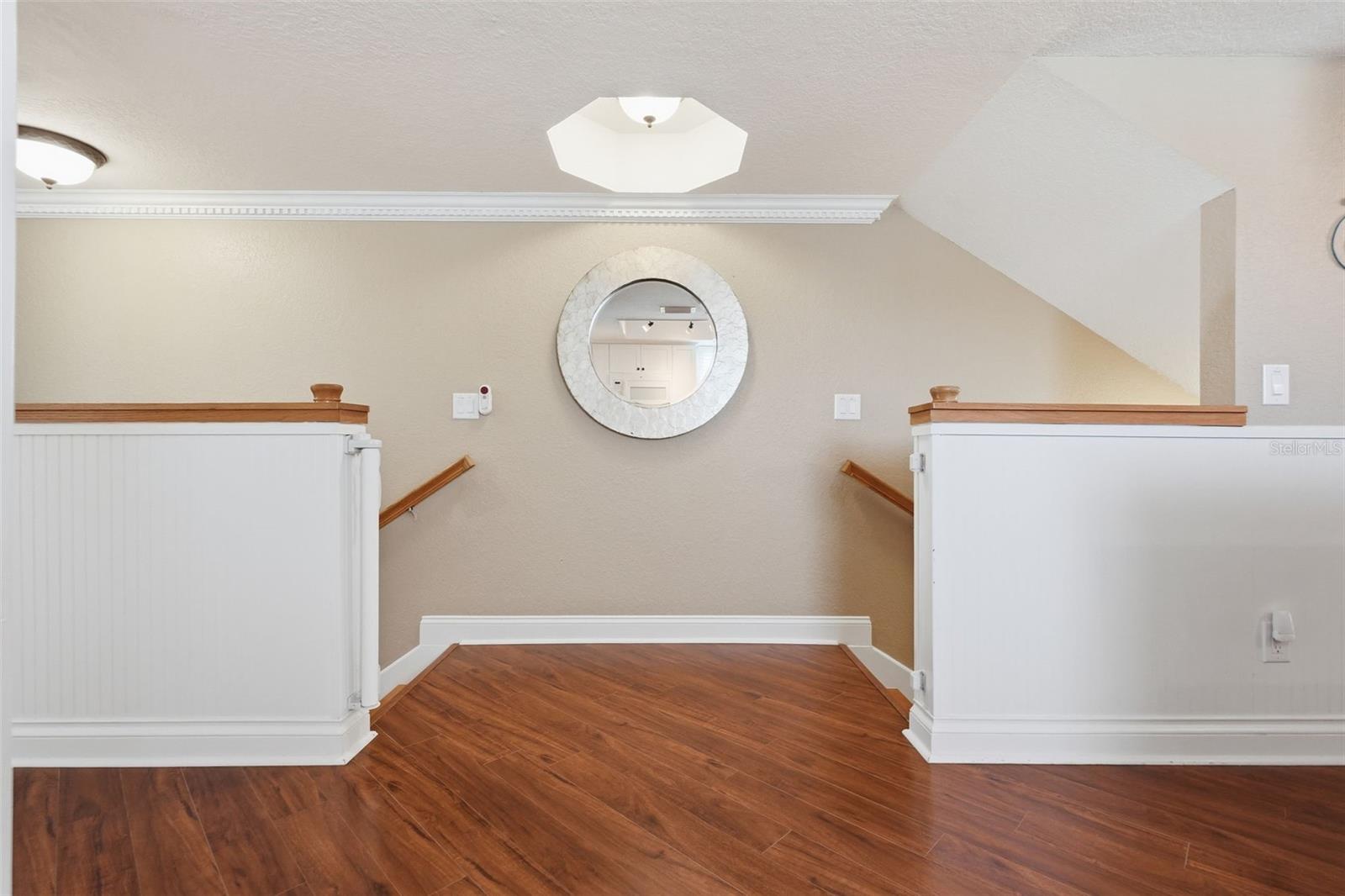 1st Floor Landing.  Left to front door - Right to downstairs bonus room behind garage