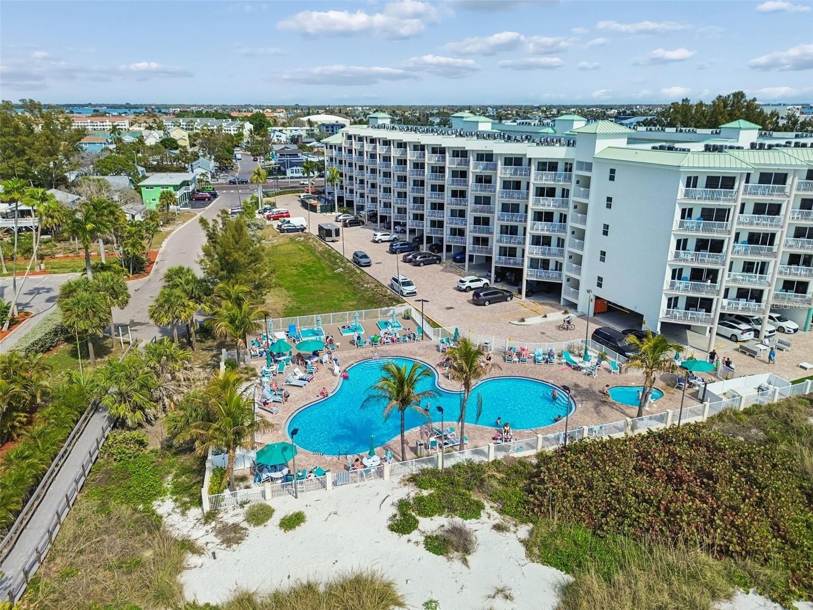 Largest pool on the island!