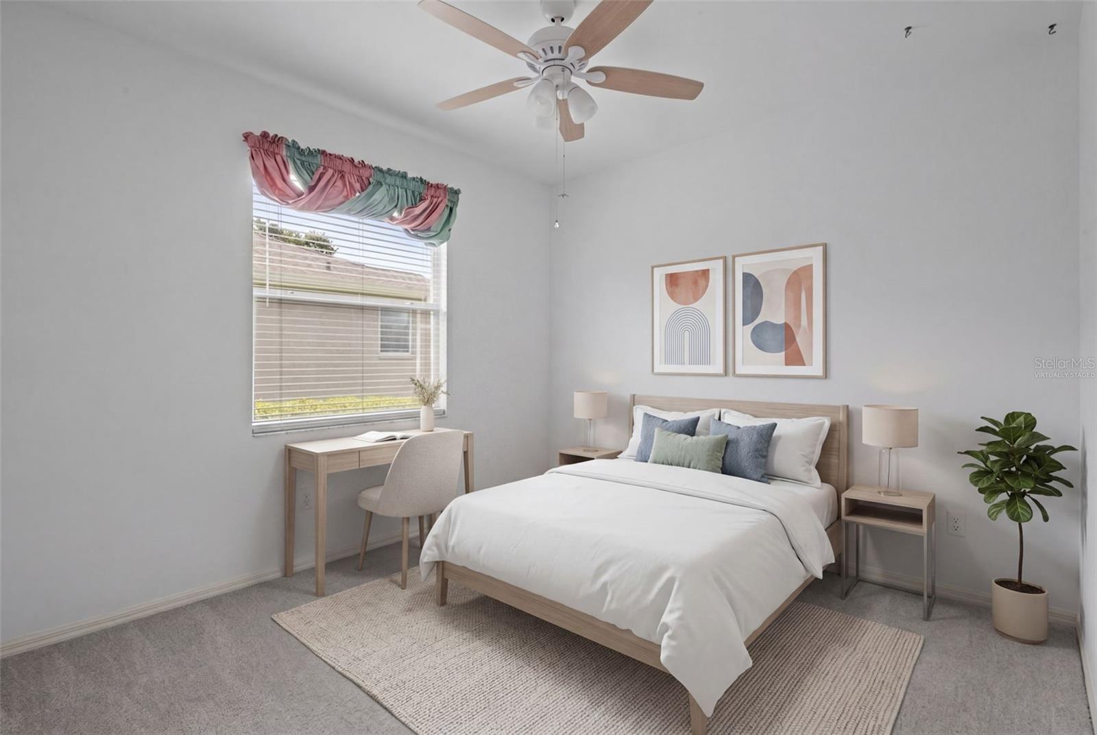 Bedroom 2 - virtually staged