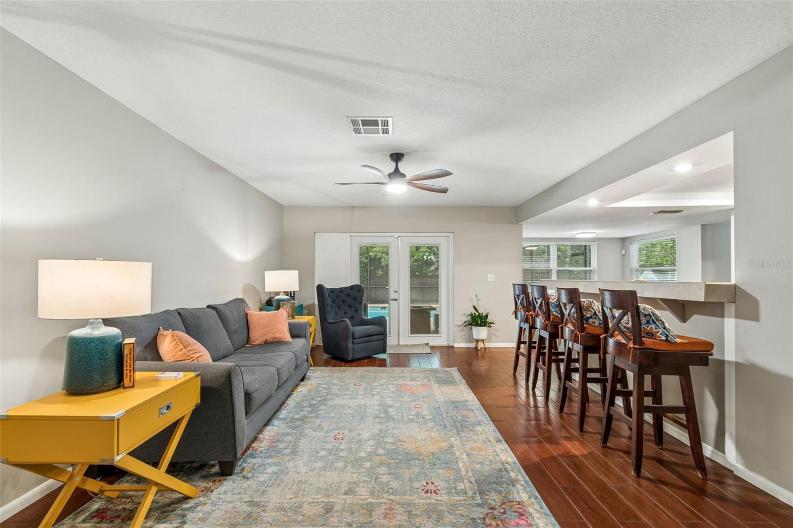 French Doors to Pool Lanai