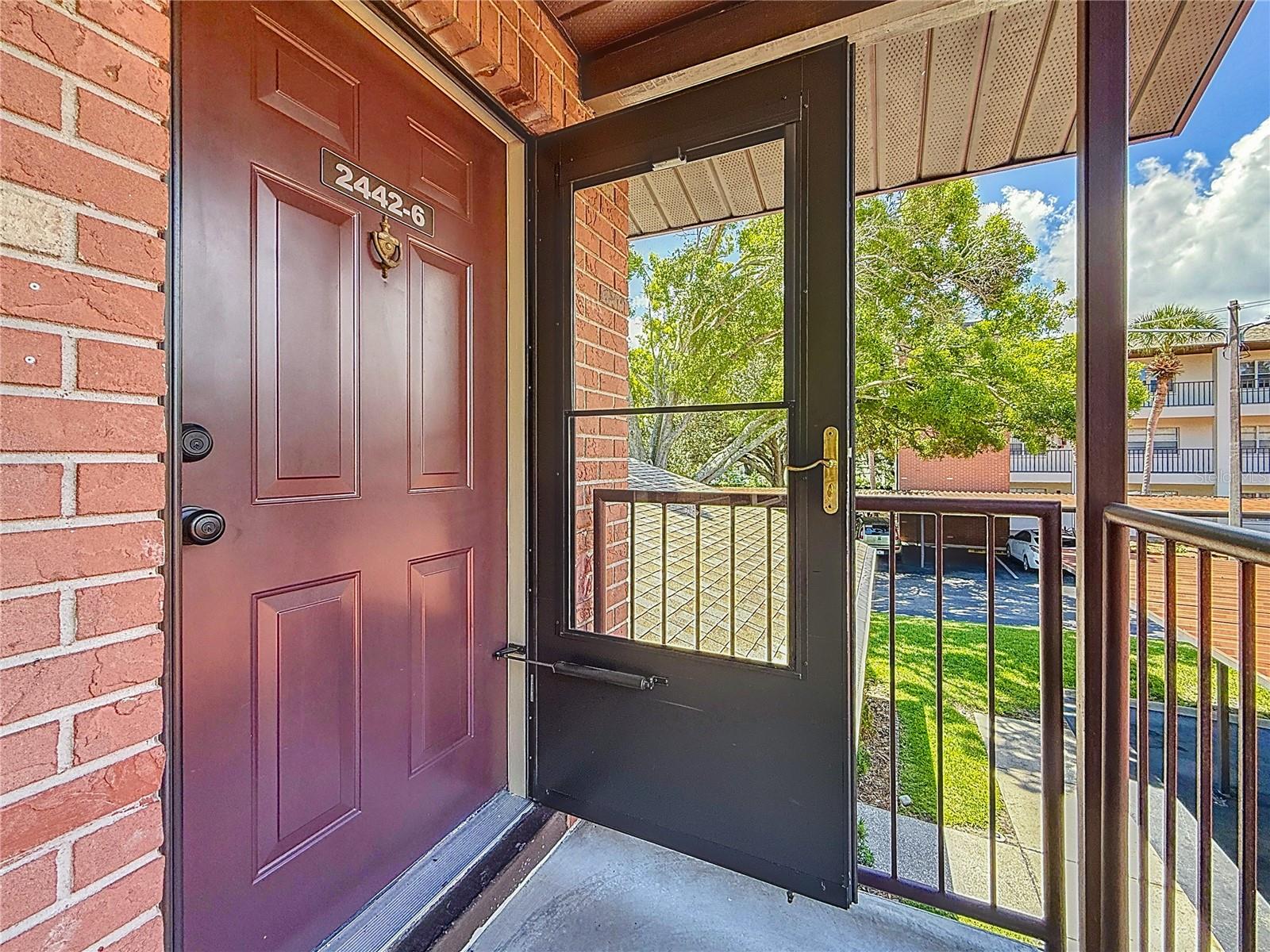2442 Enterprise Rd no 6 Front entry door