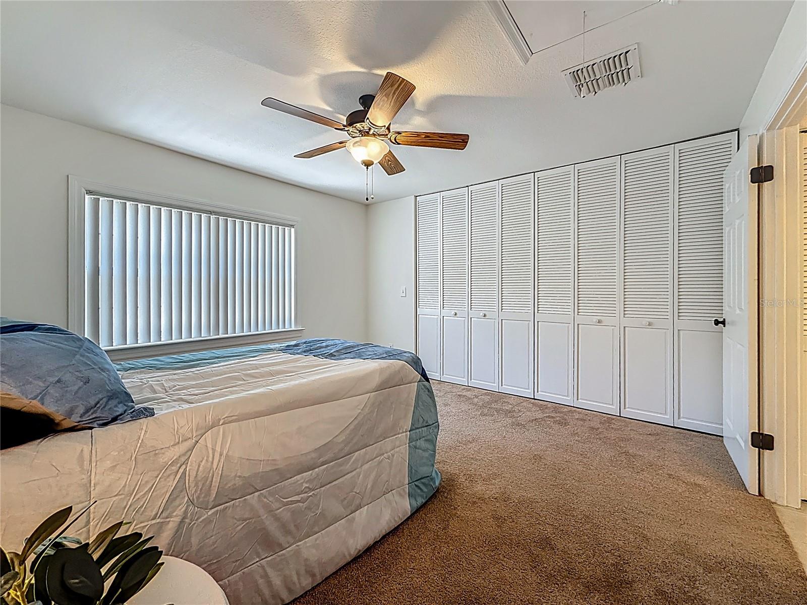2442 Enterprise Rd no 6, bedroom, view toward double wall closets