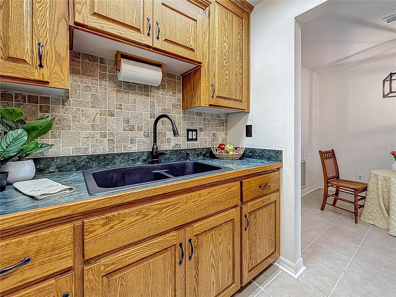 2442 Enterprise Rd no 6 kitchen, solid wood cabinets