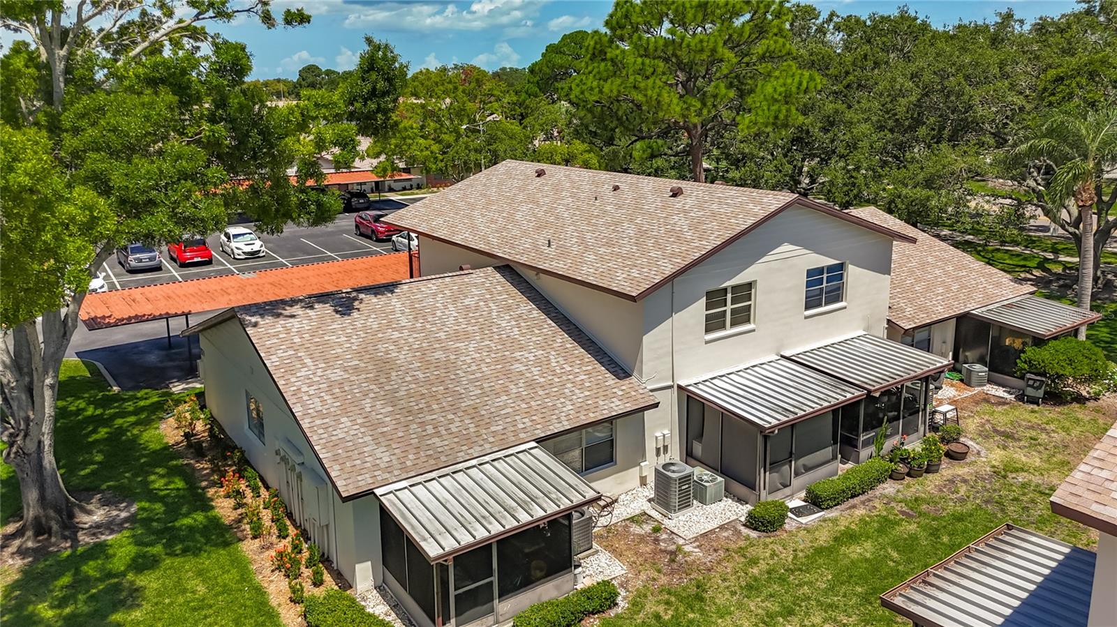 2442 Enterprise Rd aerial shot of building from bacl