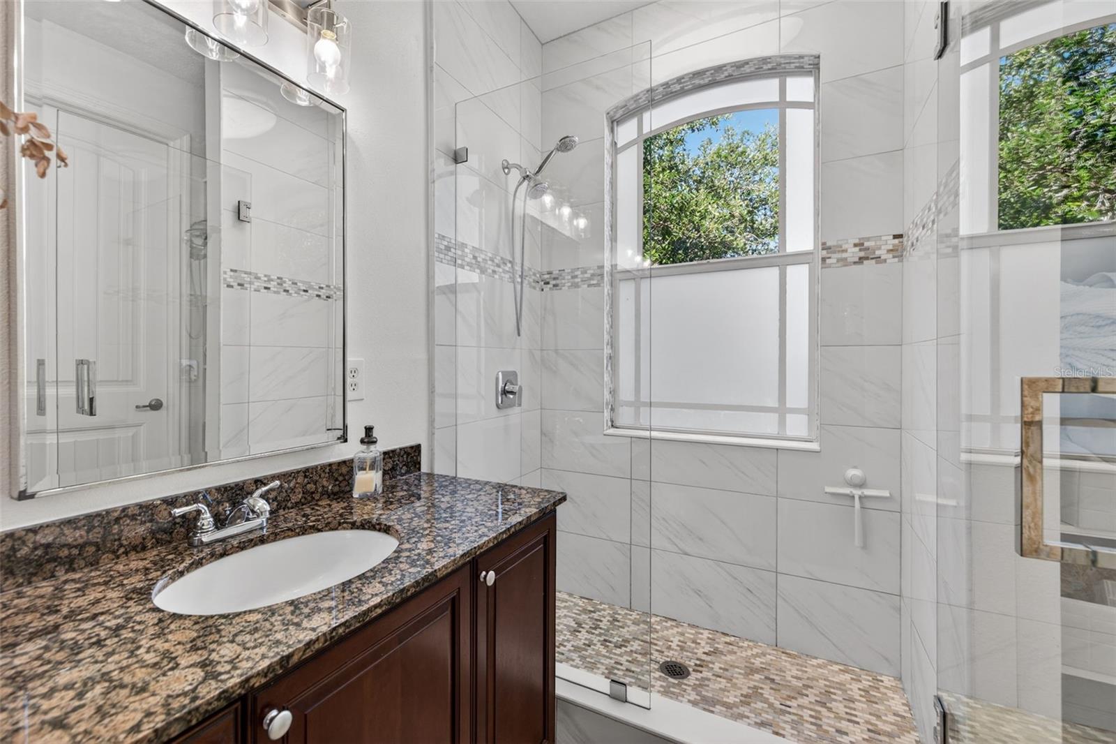 Primary Bathroom remodeled shower