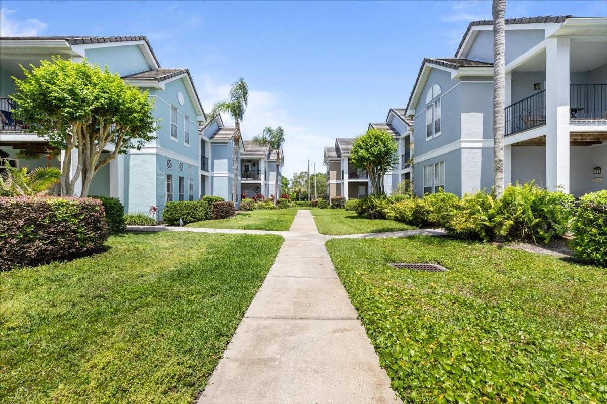 Front Entry Courtyard
