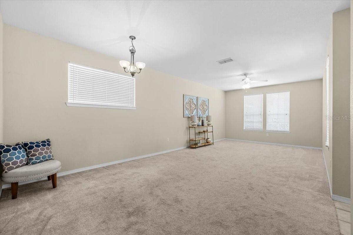 Open Living/Dining Area