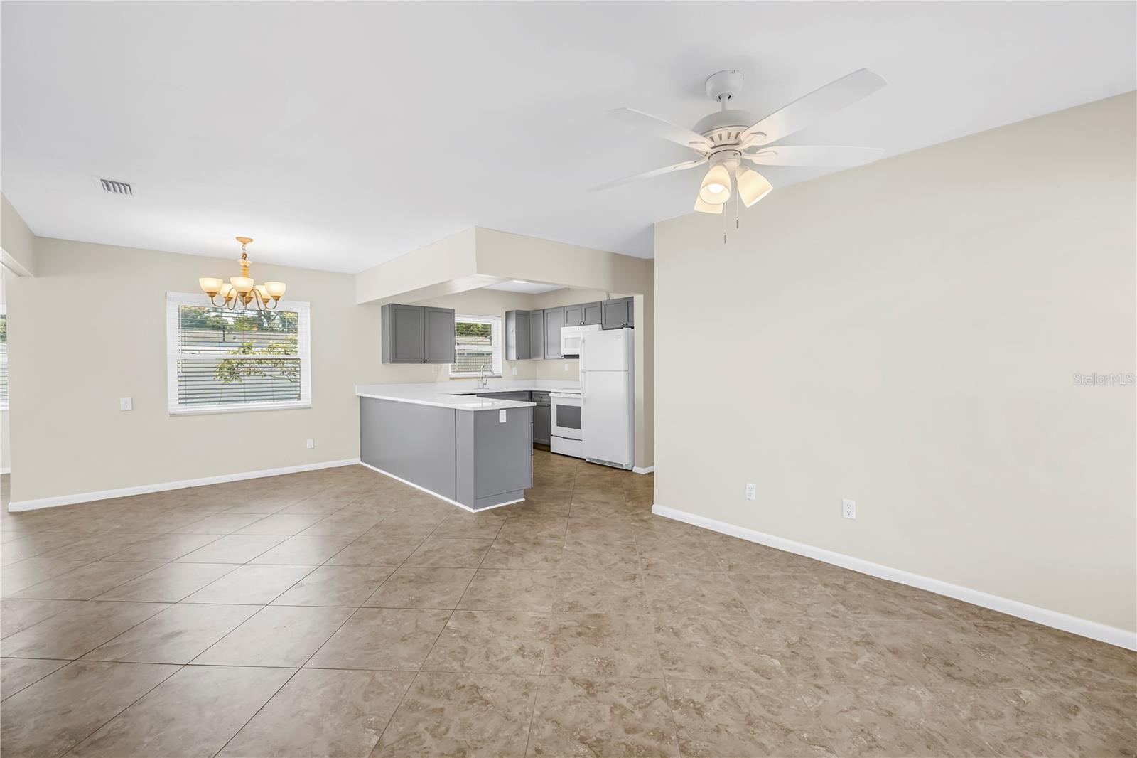 Living / dining / kitchen