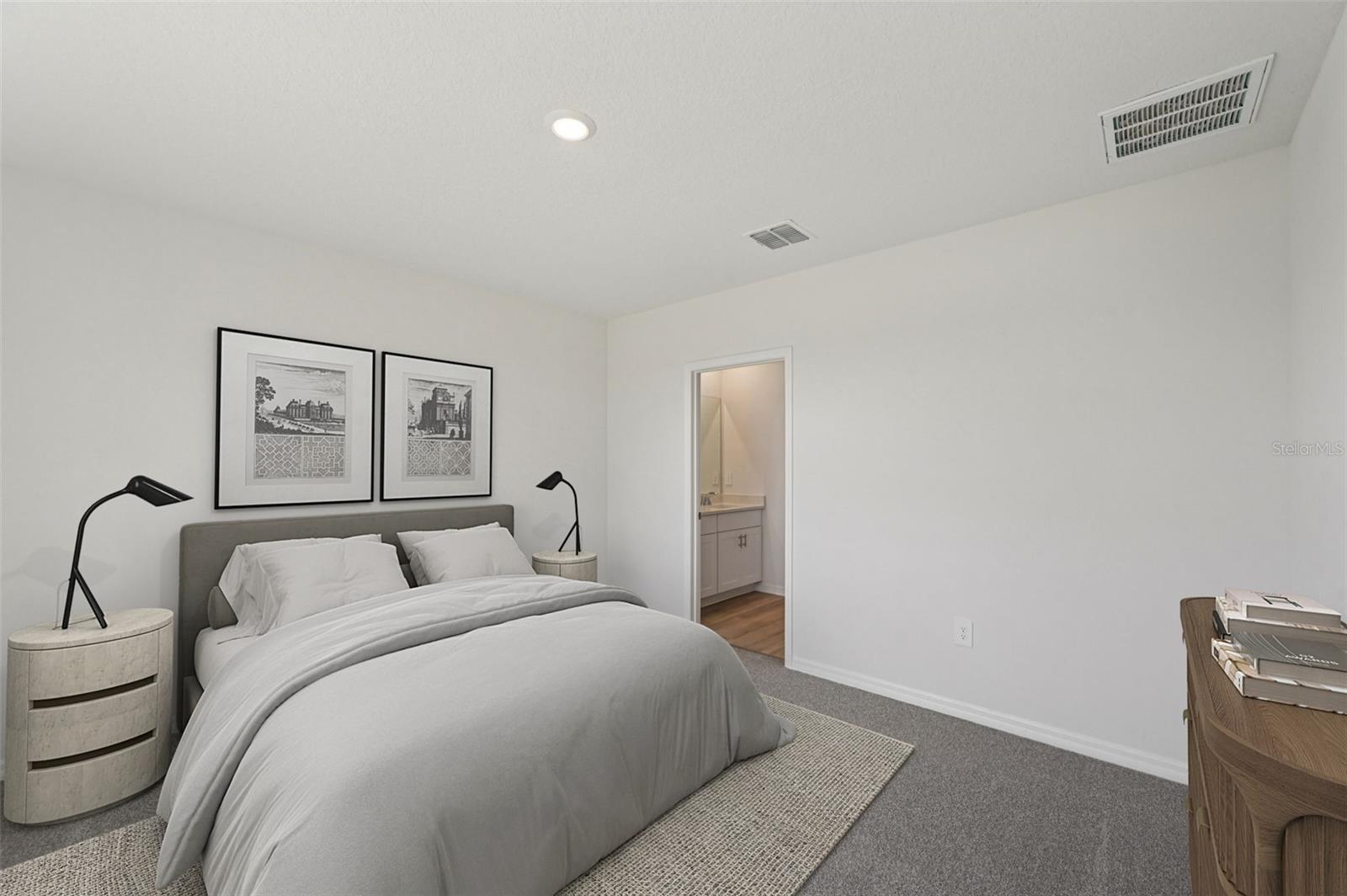 Interior photos are not of the actual home but are photos of the builder home with same floorplan with similar interior finishes and features. Photo uses virtual staging.