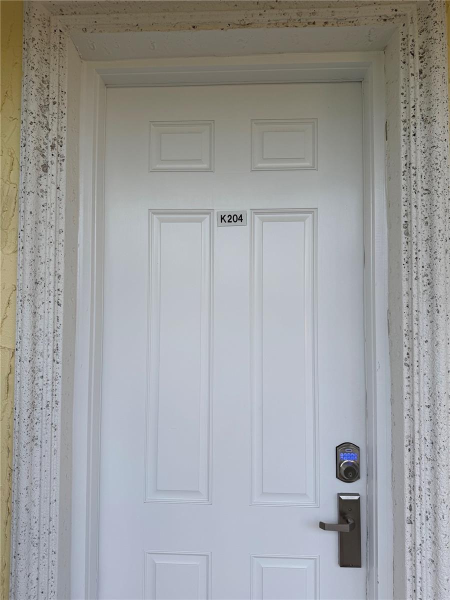 Entry door