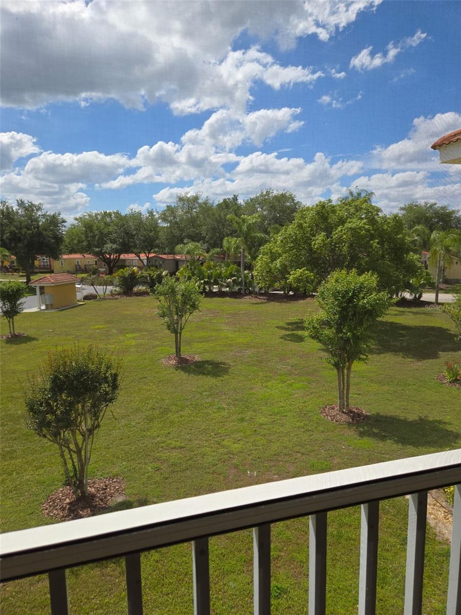 View from back of unit
