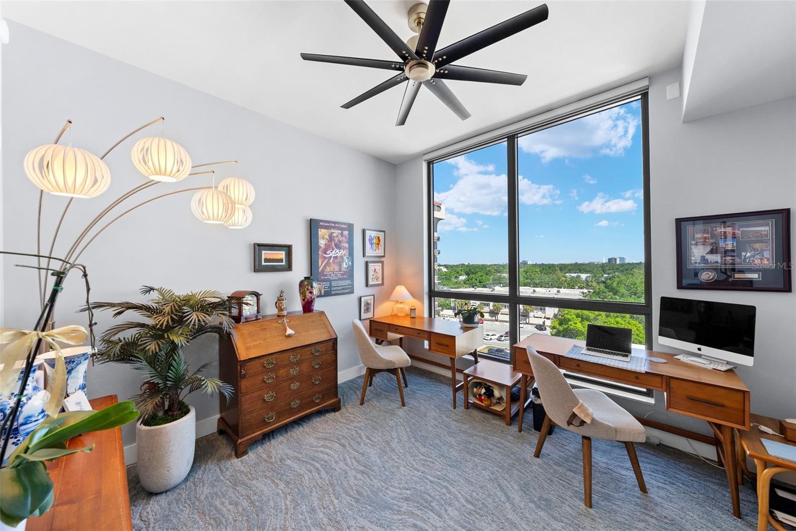 Second Bedroom with Hunter Douglas Blinds