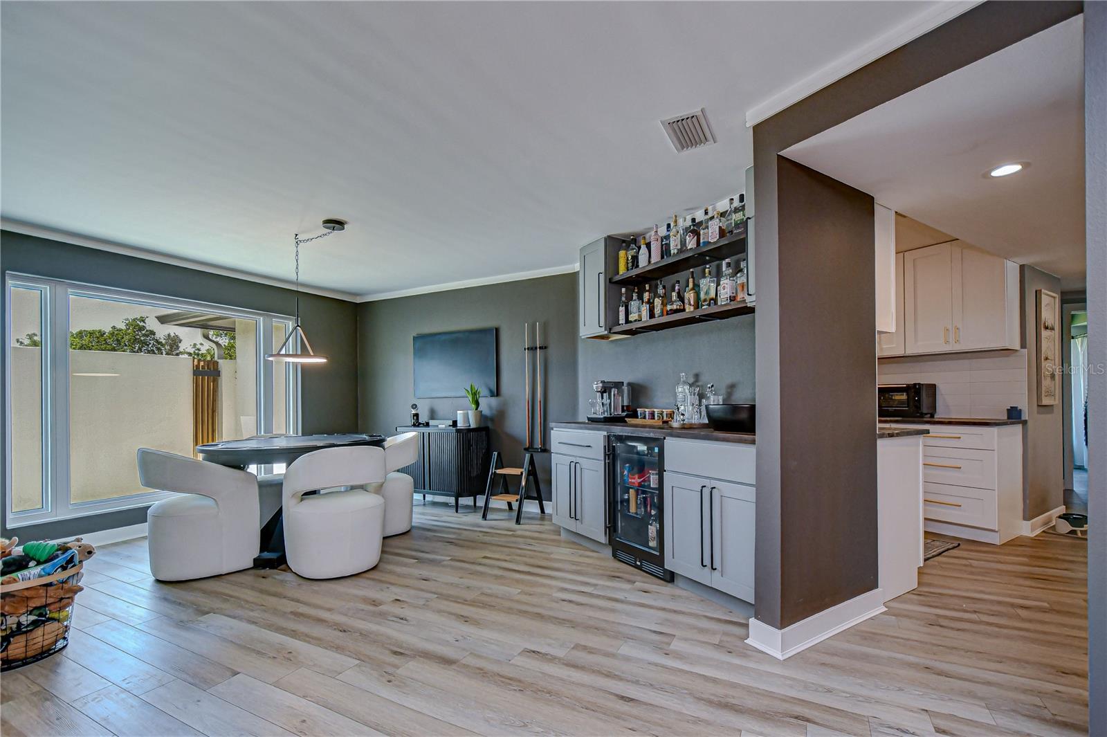Dining Room and Wet Bar