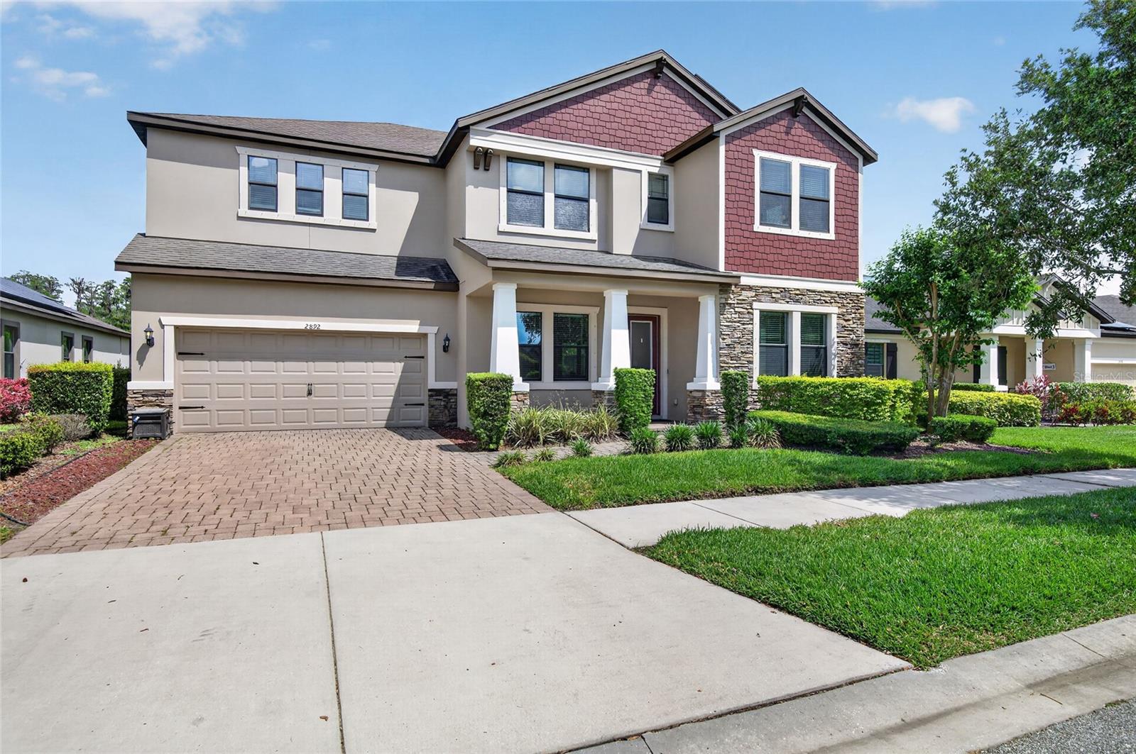 Three Car Tandem Garage!