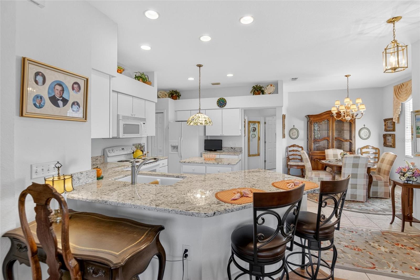 Ample Cabinet and Counter Space