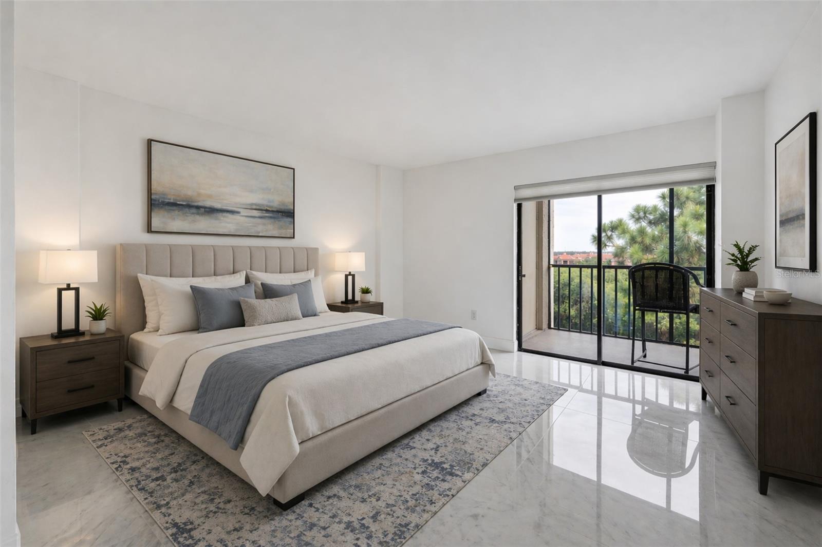 Primary Bedroom unstaged