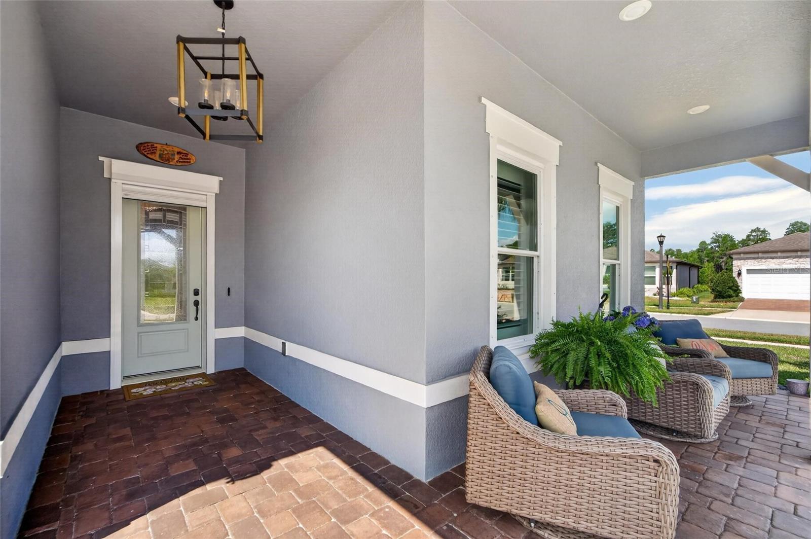 Entrance into home