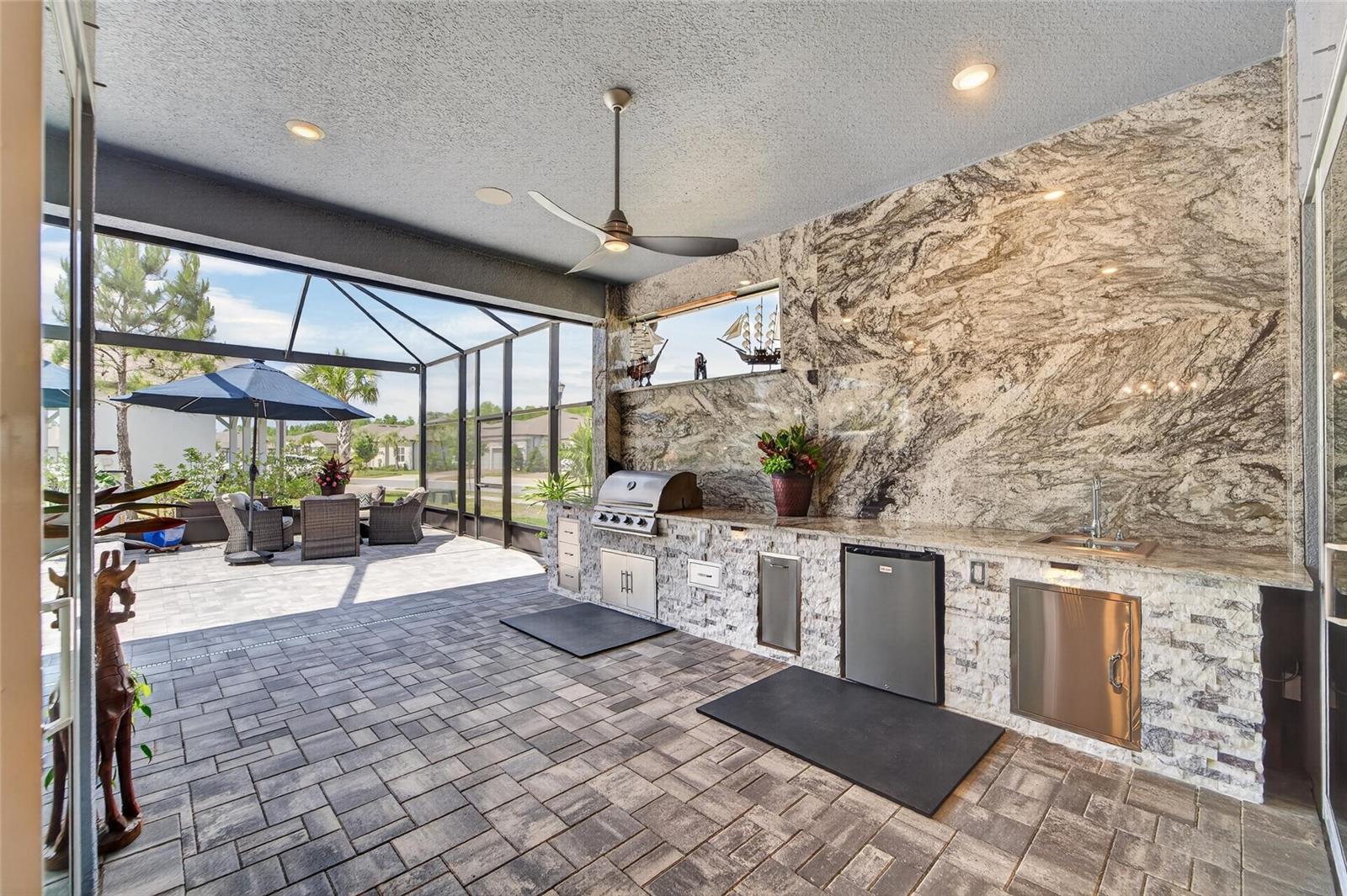 Outdoor kitchen
