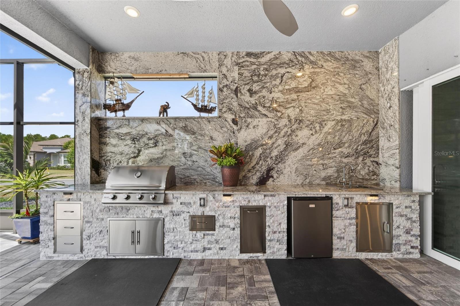 Outdoor kitchen