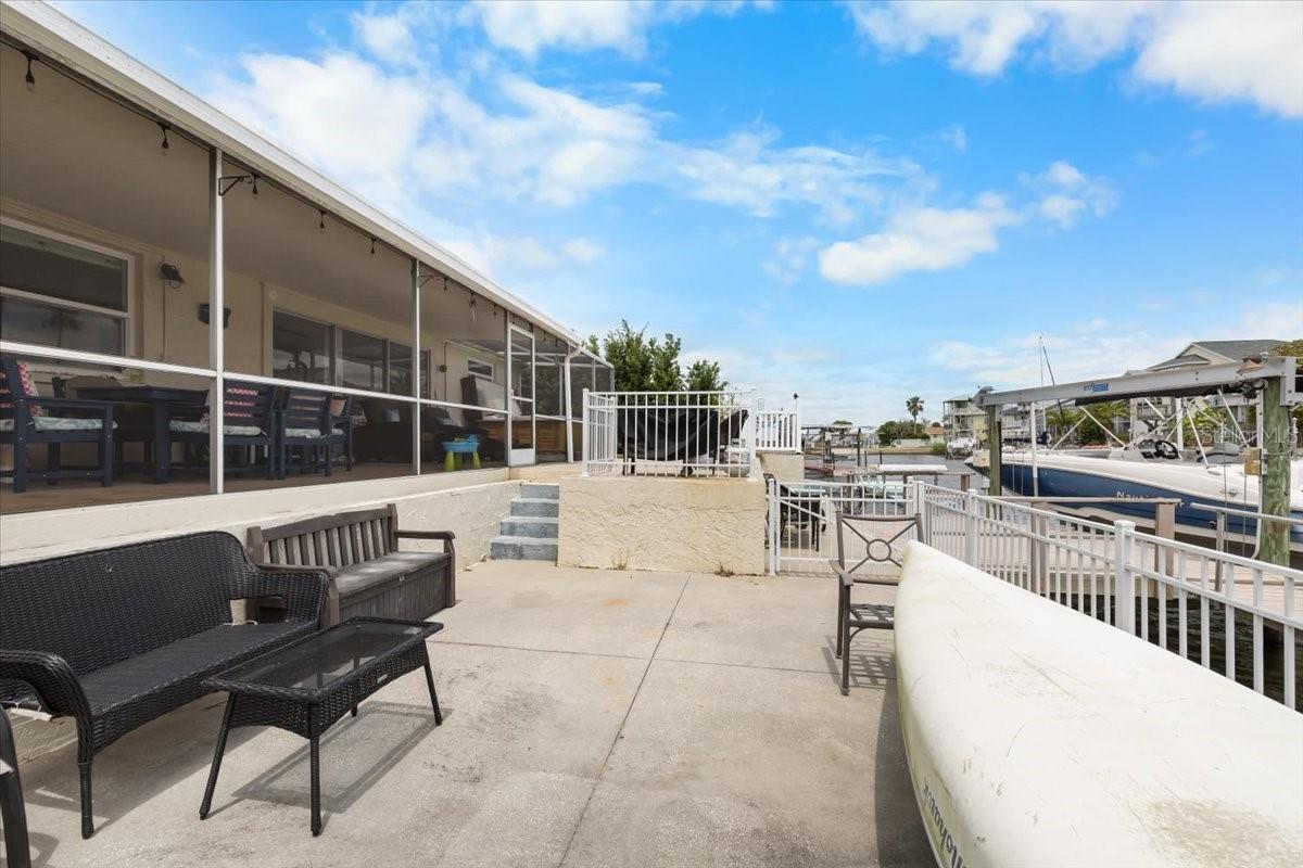 Concrete Open Porch #2
