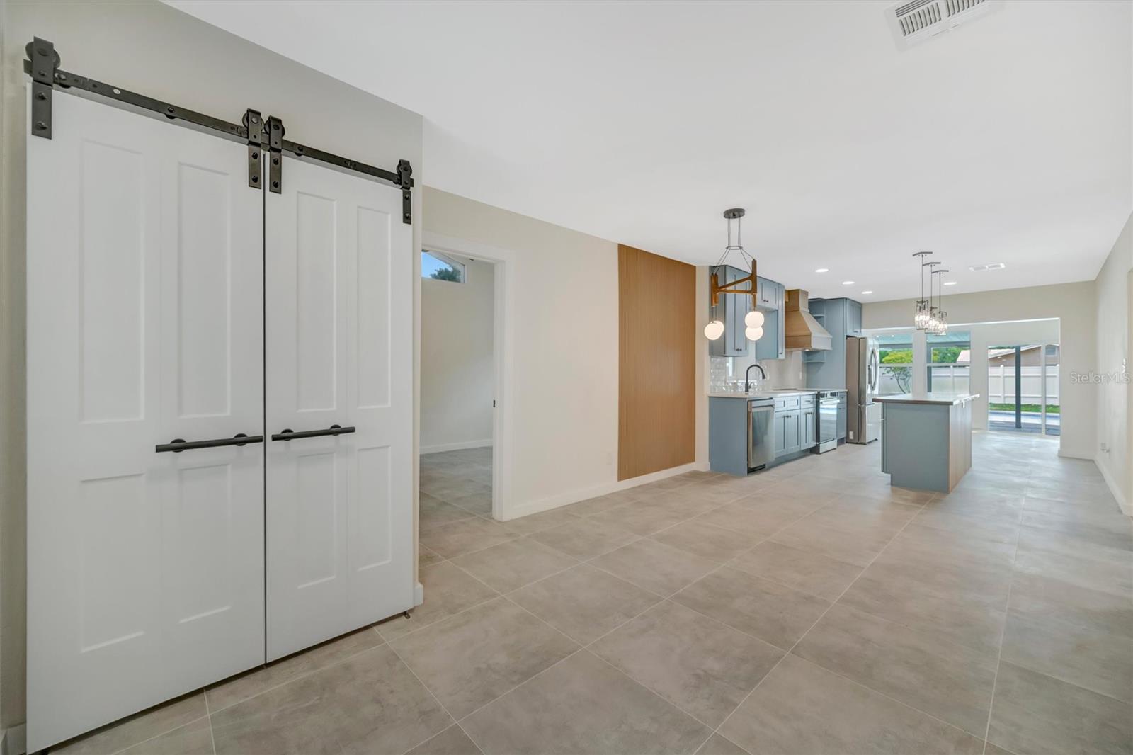 Living Room and Storage to the Left