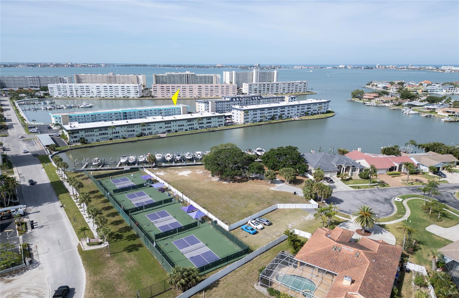 Pickleball courts