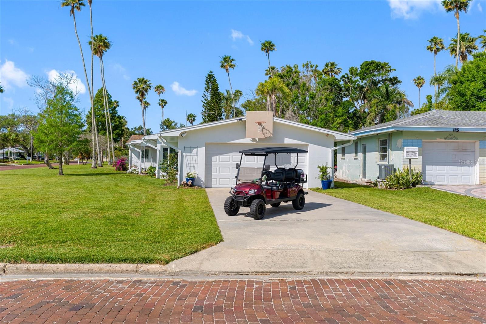 Golf cart living