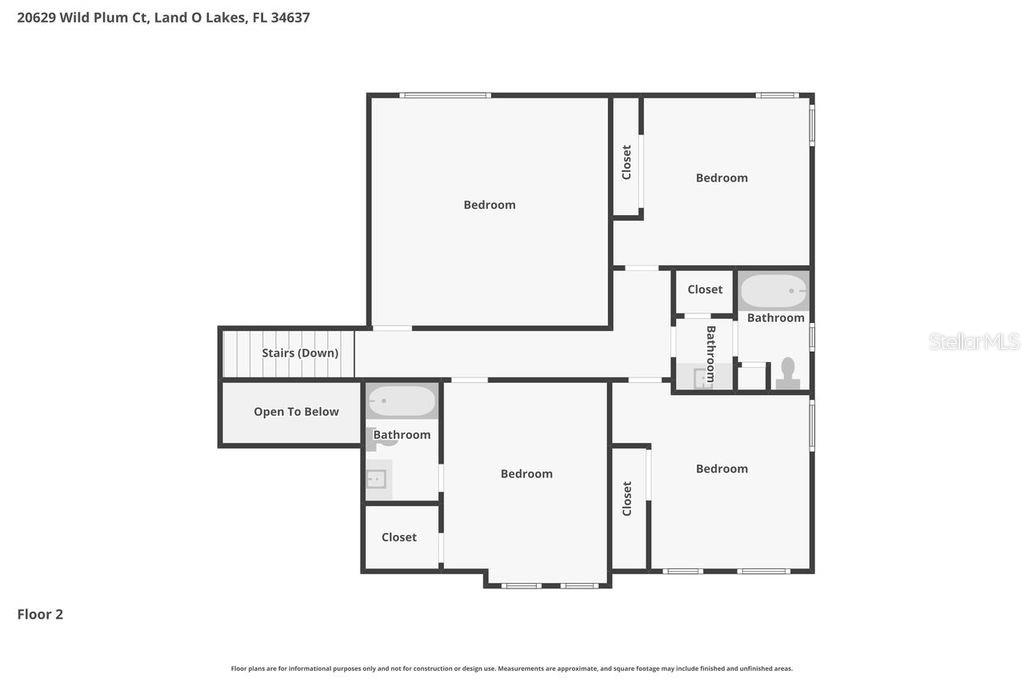 Floor plan - second floor