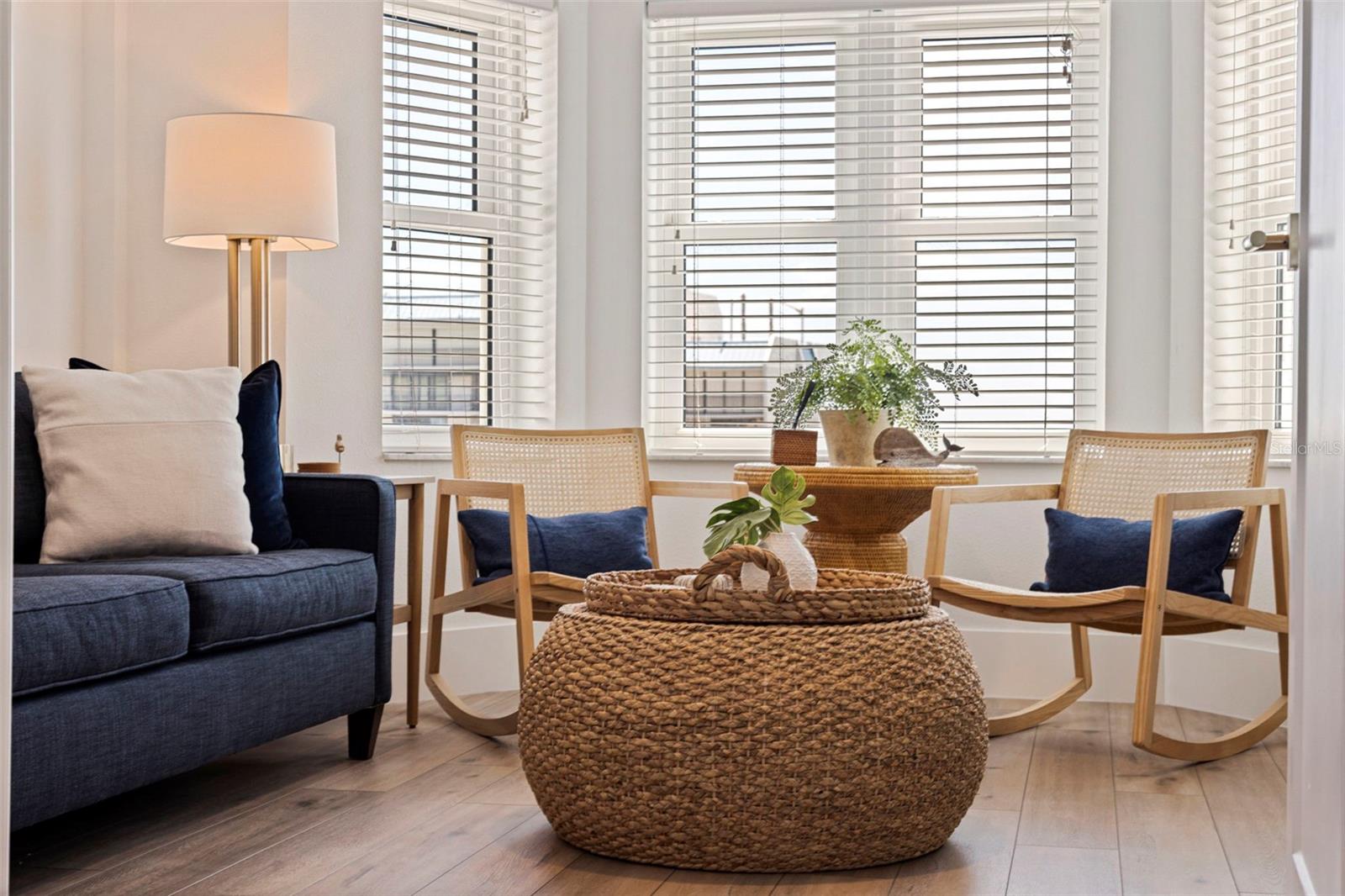 The Study/Den Is Filled With Natural Light
