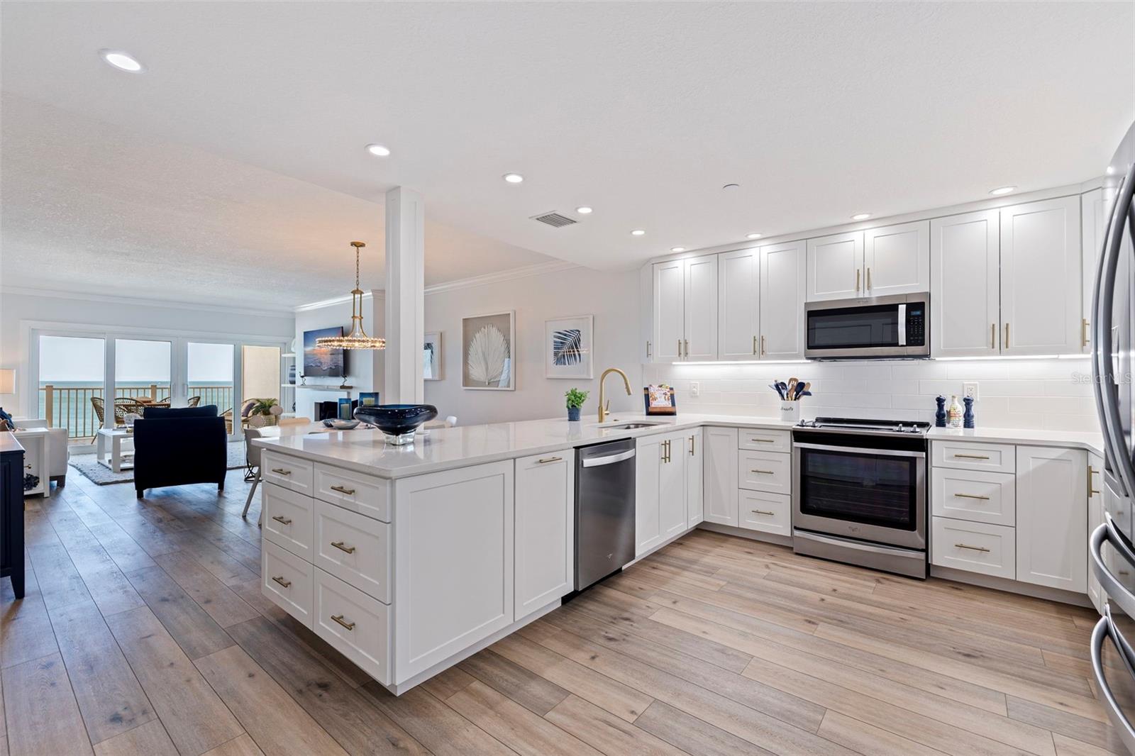 Renovated Designer Kitchen