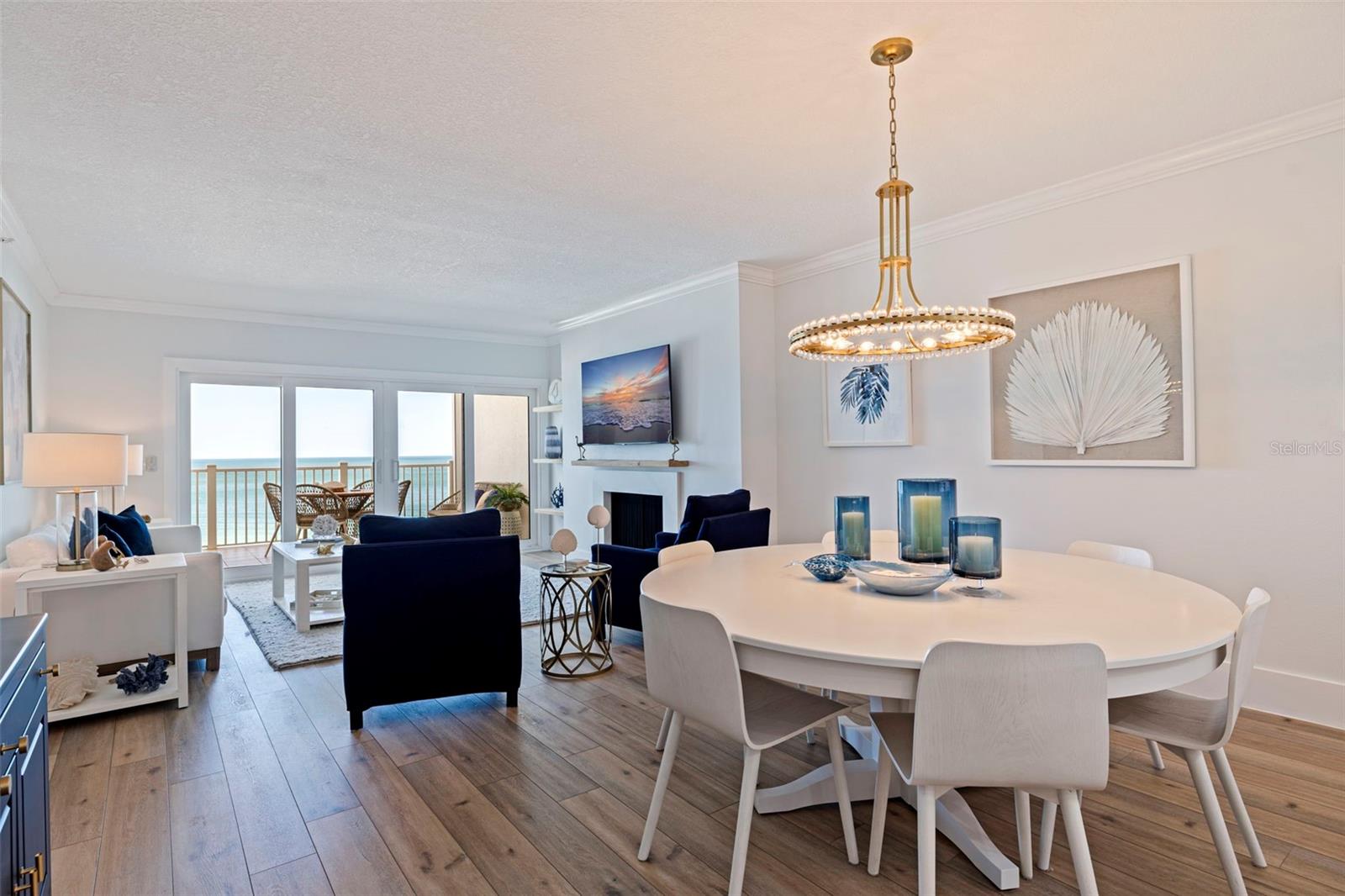 Dining Room and Living Room Combination is Perfect For Entertaining