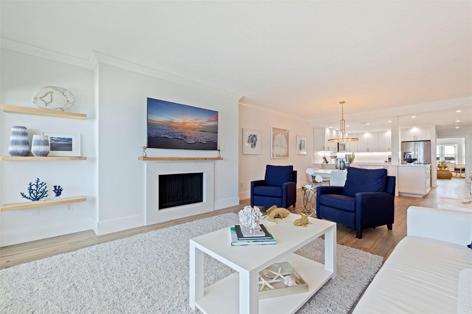 And For The Chilly Nights, This Fireplace Will Come In Handy
