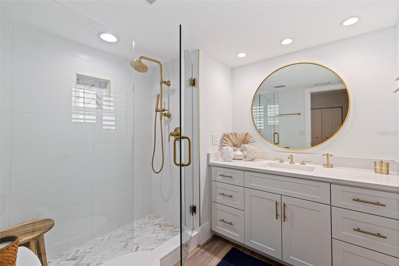 Primary Large Walk In Shower