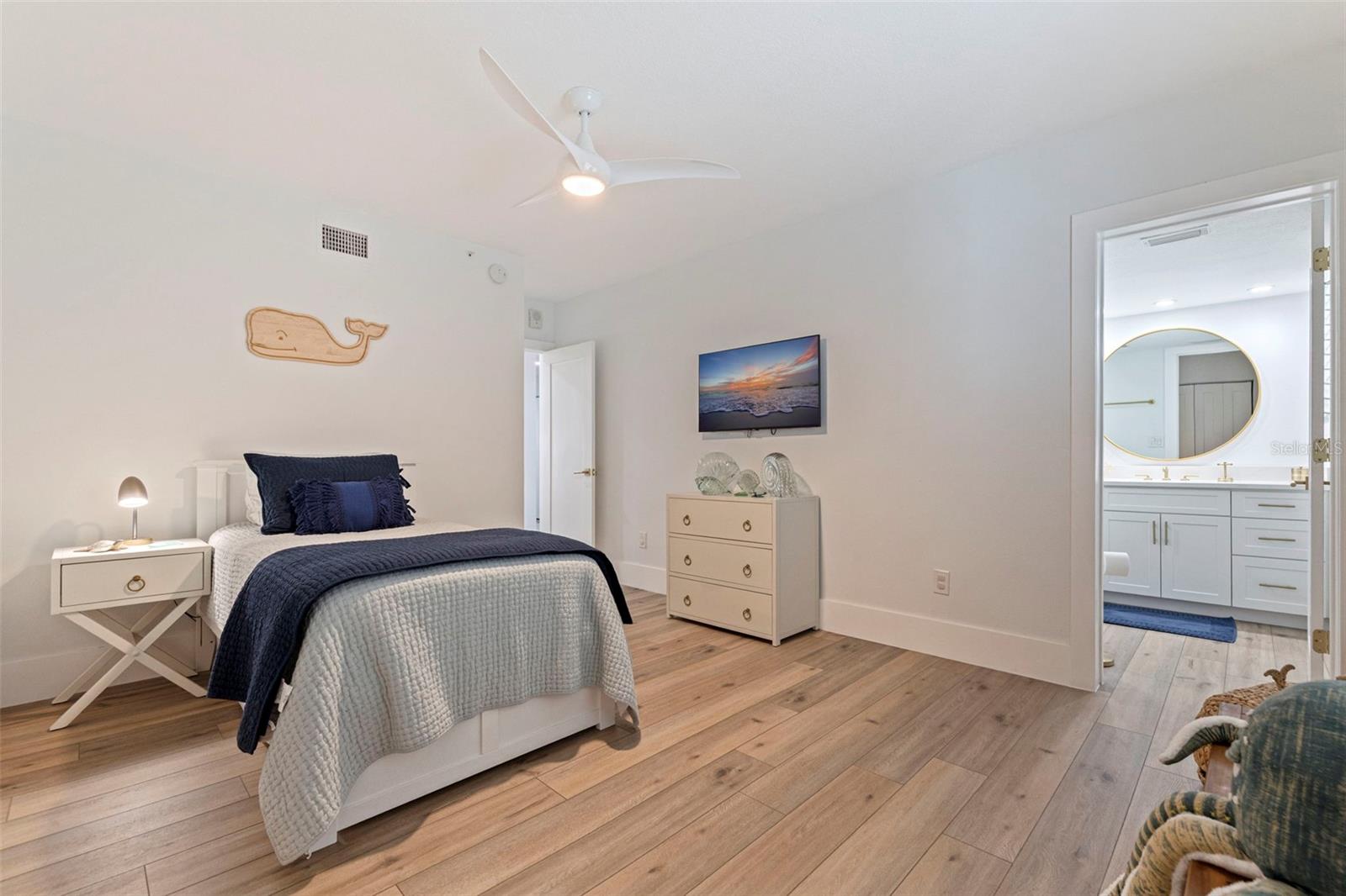 Bedroom 2 Has Natural Light and Has and Ensuite Bathroom