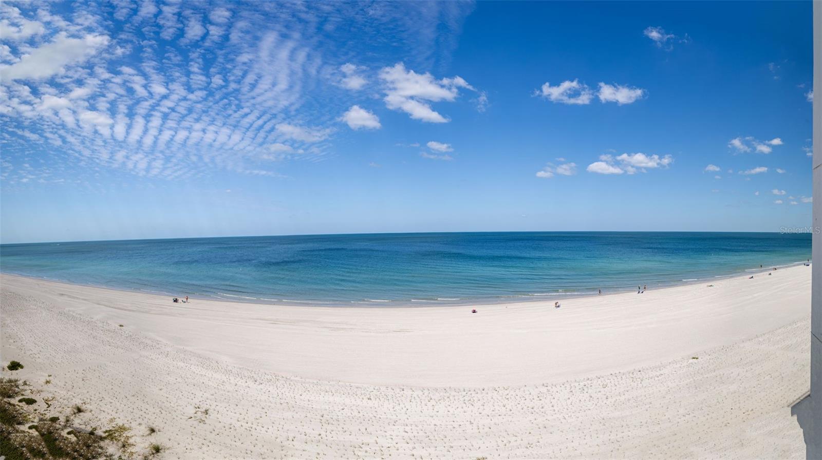 The Beach Is Nice and Wide Open for Sun Bathing or Walking